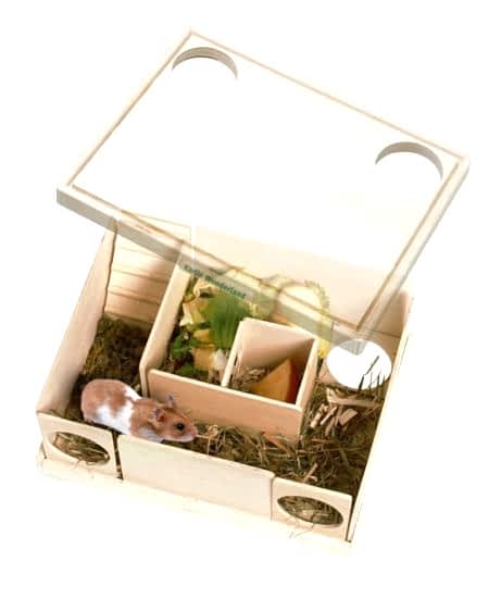 Karlıe Ahşap Kemirgen Evi 22x17x10cm