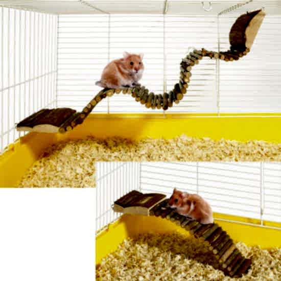 Karlıe Ahşap Kemirgen Oy. Merdiven 27x7cm