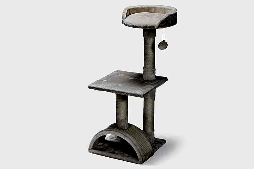 Beeztees Tırmalama Direği Krem Rengi 35x35x82