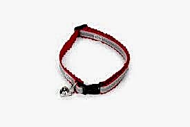 Beeztees Reflektör Kedi Boyun Tasması 31cm Kırmızı