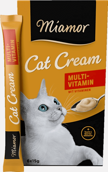 Mıamor Cream Multi Vitamin Kedi Ödülü 6x15 G