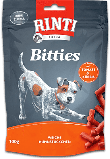 Rıntı Bıttıes Köpek Ödülü Tavuk-domates 100g