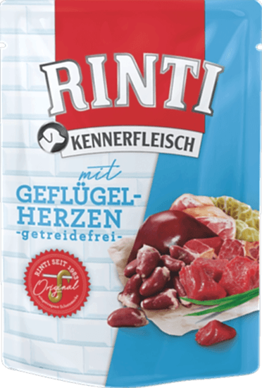 Rıntı Yürekli Pouch Köpek Maması 400g