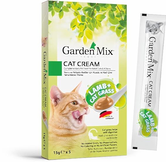 Garden Mıx Kedi Kreması Kuzu+kedi Otu 15gr*5