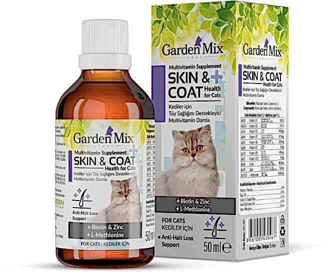 Garden Mix Kedi Tüy Sağlığı Damlası 50 Ml