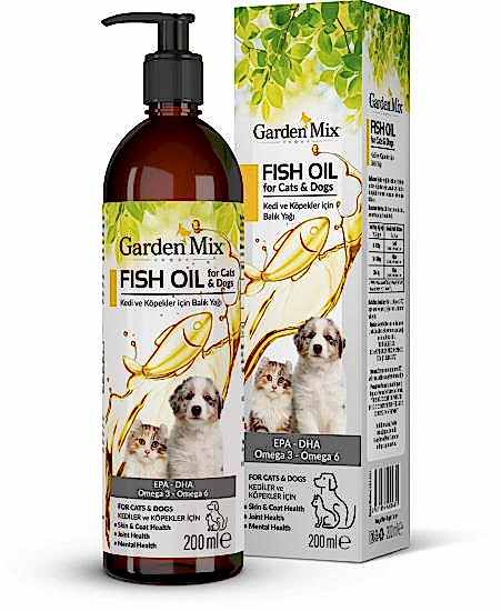 Garden Mix Kedi Ve Köpek Somon Yağı 200ml