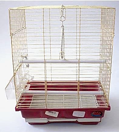 Dayang İki Kapılı Düz Muh.kafesi Pirinç 30*23*39cm