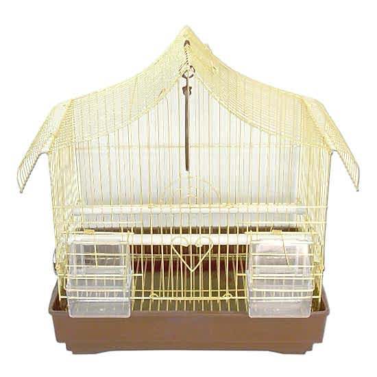 Dayang Çatılı Pirinç Kafes 33x23x35