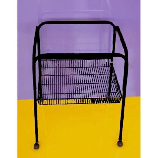 Dayang Kafes Ayaklığı Siyah 57x43x70 Cm