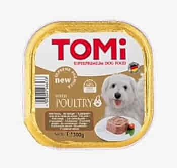 Tomi Köpek Kümes Hayvanlı Pate Alüminyum Yaş Mama 300gr (pate)