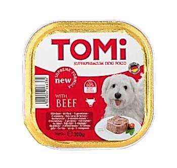 Tomi Köpek Dana Etli Pate Alüminyum Yaş Mama 300gr (pate)
