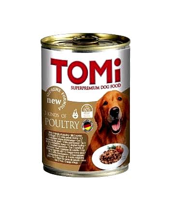 Tomi Köpek Kümes Hayvanlı Yaş Mama 400g