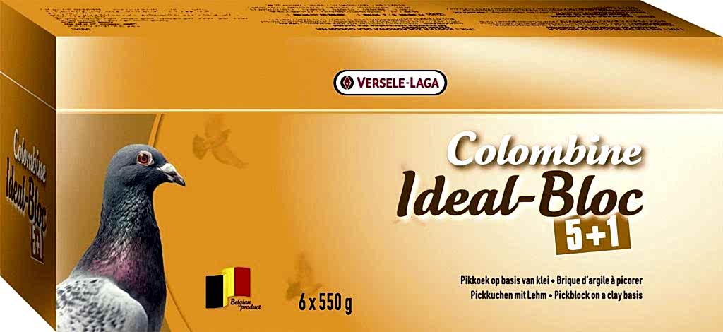 Versele Laga Colombıne Ideal Bloc 5+1 Güvercin Mineral Desteği 6*550gr