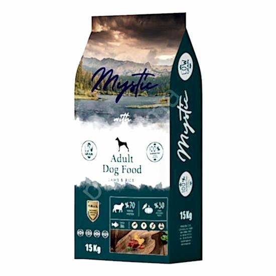 Mystic Az Tahıllı Yetişkin Köpek Maması Kuzu 15kg