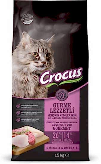 Crocus Gurme Yetişkin Kedi Maması 15 Kg
