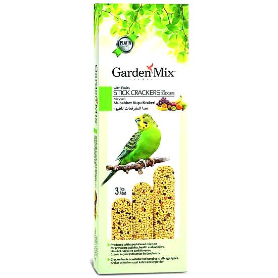 Gardenmix Platin Meyveli Kuş Krakeri 3lü